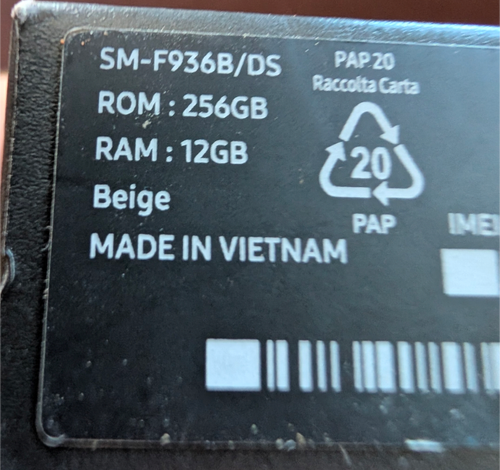 Περισσότερες πληροφορίες για "Samsung Galaxy Z Fold4 SM-F936B (Μπεζ/256 GB)"