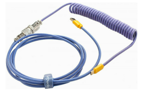 Περισσότερες πληροφορίες για "Ducky Premicord Braided / Spiral USB 2.0 Cable USB-C male - USB-A male"