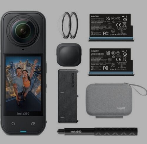Περισσότερες πληροφορίες για "Insta360 x5 essential bundle"