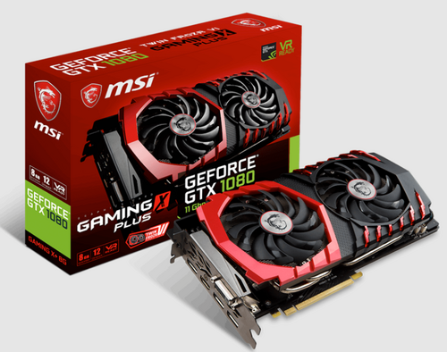 Περισσότερες πληροφορίες για "MSI GeForce GTX 1080 GAMING X+ 8G"