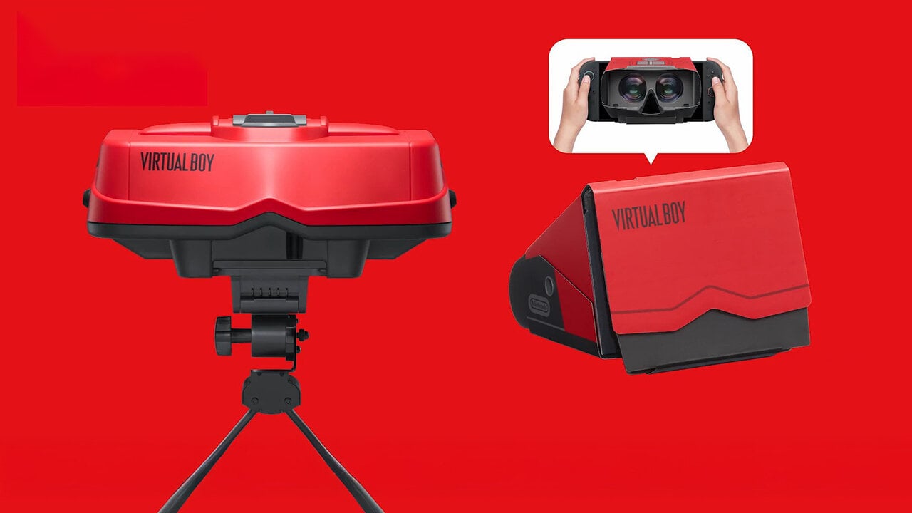 Το αποτυχημένο Virtual Boy της Nintendo επιστρέφει ως αξεσουάρ για το Switch το 2026