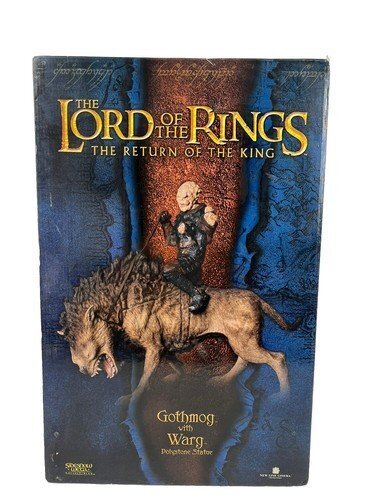 Περισσότερες πληροφορίες για "The lord of the rings sideshow weta Gothomg on warg 1/6 statue φιγούρα"