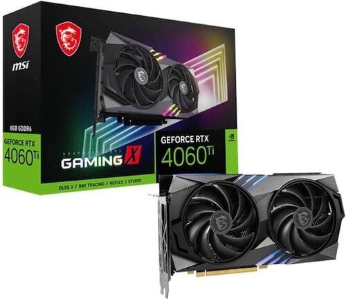 Περισσότερες πληροφορίες για "MSI GeForce RTX 4060 Ti GAMING X 8G"
