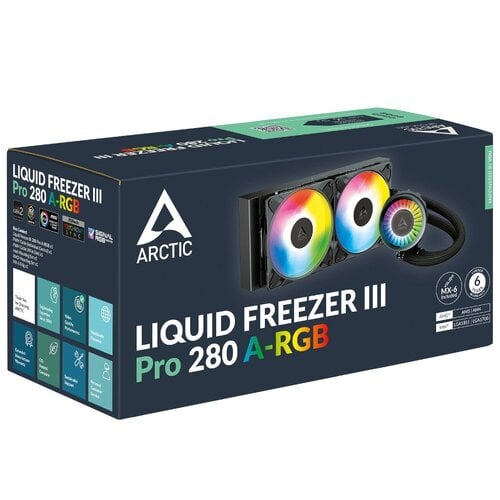 Περισσότερες πληροφορίες για "Arctic Liquid Freezer III Pro 280 A-RGB ΧΩΡΙΣ ΑΝΕΜΙΣΤΗΡΕΣ"