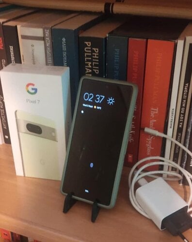 Περισσότερες πληροφορίες για "Google Pixel 7 (128g/ Sage Green) με αυθεντικό φορτιστή & premium θήκη"
