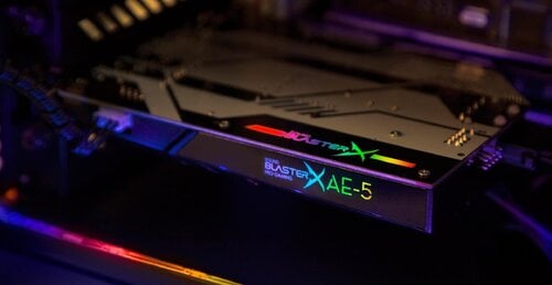 Περισσότερες πληροφορίες για "Creative Labs Sound BlasterX AE-5 Plus"