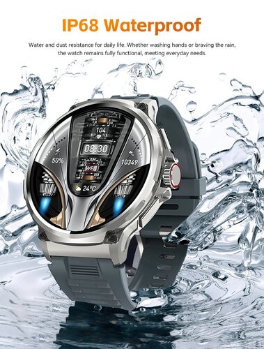 Περισσότερες πληροφορίες για "Rogbid Tank M3 1.85 inch Super Large AMOLED Screen Smart Watch ασημι (ΣΦΡΑΓΙΣΜΕΝΟ)"