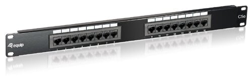 Περισσότερες πληροφορίες για "Equip Patch Panel για Rack 1U 19" 16 Θυρών cat5e Μαύρο"