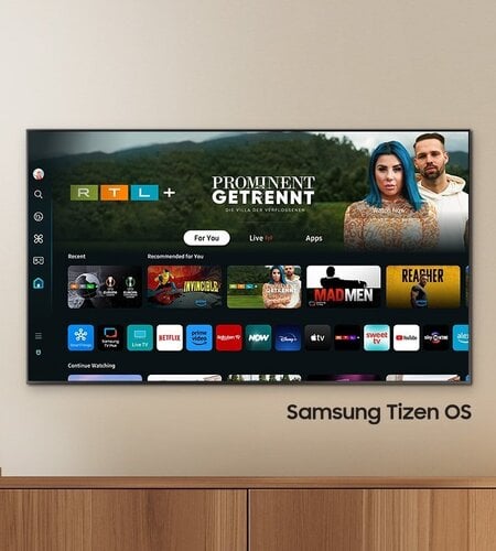 Περισσότερες πληροφορίες για "Samsung Smart Τηλεόραση 65" QLED 4K Q70D Tizen OS Smart TV (2024)"