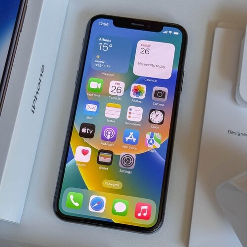 Περισσότερες πληροφορίες για "Apple iPhone X 64GB Space Gray Γκρί Σε πολύ καλή κατάσταση & πολλά έξτρα - Θήκη Φορτιστής"
