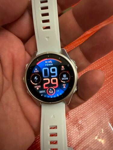 Περισσότερες πληροφορίες για "Garmin Fenix 8 (43mm/Ασημί/Πλαστικό Ενισχυμένο Με Ίνες (FRP), Μέταλο)"