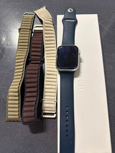 Περισσότερες πληροφορίες για "Apple Watch Series 9 (45mm/Ασημί/Αλουμίνιο)"