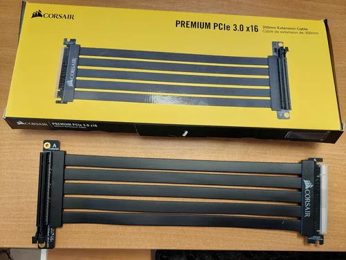 Περισσότερες πληροφορίες για "Corsair Premium PCIe 3-0 x16 - 300mm"