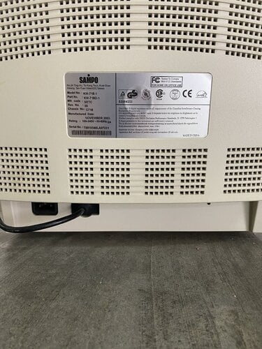 Περισσότερες πληροφορίες για "CRT monitors - SAMPO AlphaScan 718 και AlphaScan 812"