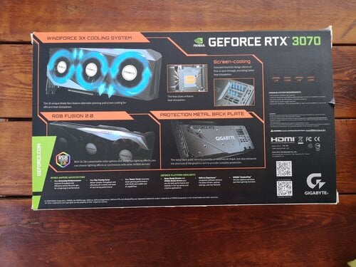 Περισσότερες πληροφορίες για "Gigabyte GeForce RTX 3070 GAMING OC 8G"