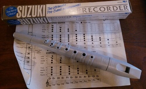 Περισσότερες πληροφορίες για "The Suzuki Precorder PRE-1 Recorder Φλογέρα"