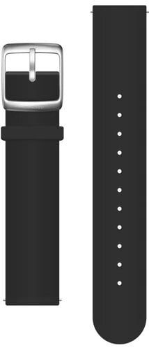 Περισσότερες πληροφορίες για "Λουρακι Premium Sport Fluoroelastomer Wristband 20mm Black & Silver για Withings ScanWatch 2"