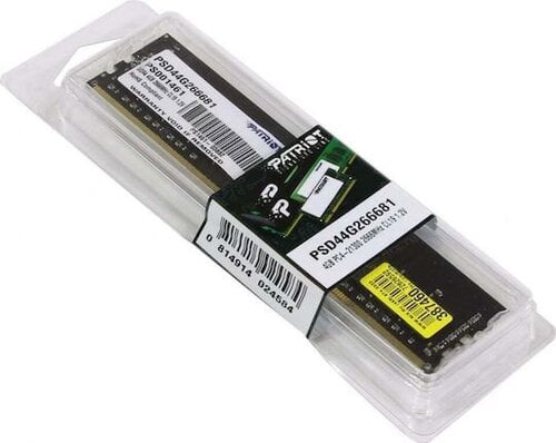 Περισσότερες πληροφορίες για "DDR4 2 x 4GB (PATRIOT PSD44G266681)"