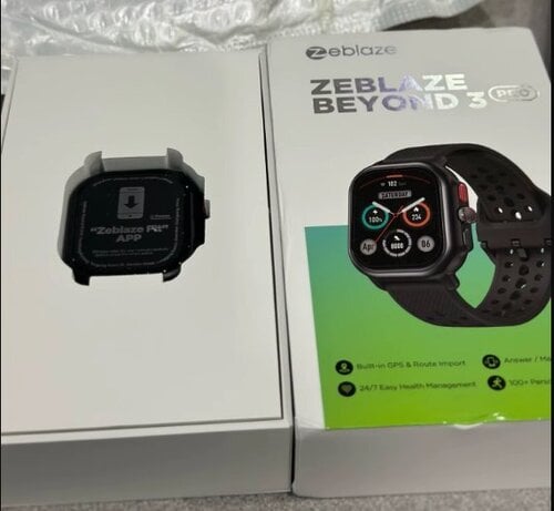 Περισσότερες πληροφορίες για "Zeblaze beyond 3 pro Smartwatch Amoled Dislplay & GPS (ΚΑΙΝΟΥΡΙΟ)"