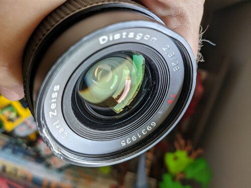Περισσότερες πληροφορίες για "φακος Carl Zeiss Distagon  28mm f2.8   MMJ   CONTAX  με ανταπτορα σε CANON EF"