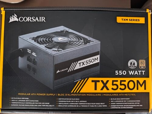 Περισσότερες πληροφορίες για "Corsair TX550M (550W)"