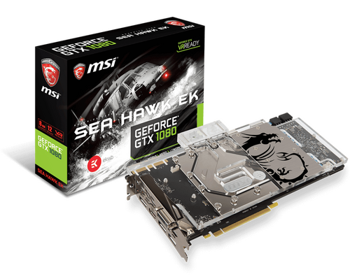 Περισσότερες πληροφορίες για "MSI GeForce GTX 1080 SEA HAWK EK X"