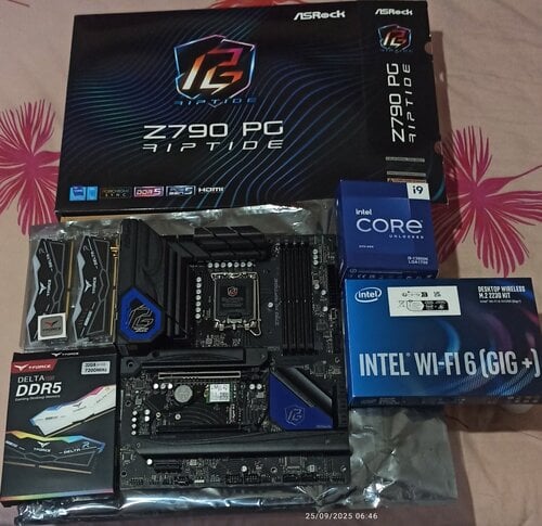 Περισσότερες πληροφορίες για "i9-13900k+Z790+32GB Ram+Intel Gig+ Kit AX200"