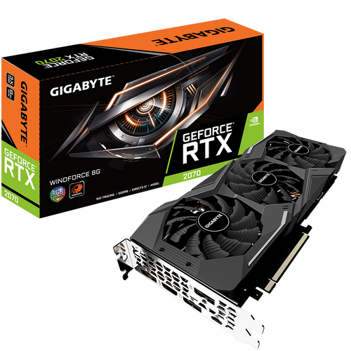 Περισσότερες πληροφορίες για "GeForce RTX™ 2070 WINDFORCE 8G (rev. 1.0)"