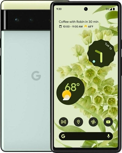 Περισσότερες πληροφορίες για "Google Pixel 6 5G (8GB/128GB) Sorta Seafoam"
