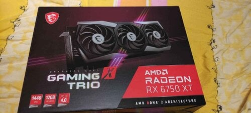 Περισσότερες πληροφορίες για "MSI Radeon RX 6750 XT GAMING X TRIO 12G     + ΕΓΓΥΗΣΗ"