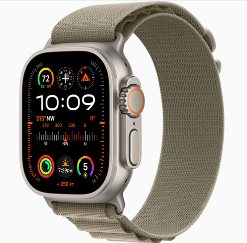 Περισσότερες πληροφορίες για "Apple Watch Ultra 2 (49mm/LTE/Τιτάνιο) 100% Μπαταρία - Εγγύηση."