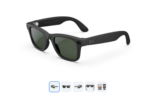 Περισσότερες πληροφορίες για "Rayban Meta Wayfarer AI glasses"