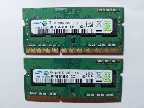Περισσότερες πληροφορίες για "ΜΝΗΜΕΣ LAPTOP ΑΠΟ 8 ΕΥΡΩ   4GB, 8GB και 16GB"