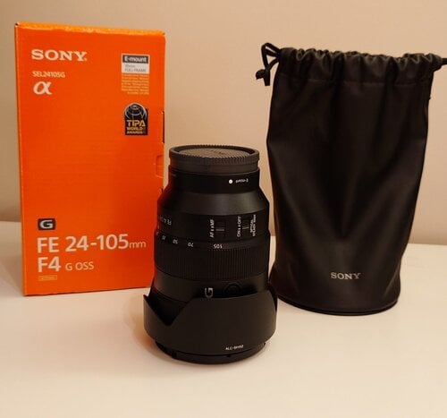 Περισσότερες πληροφορίες για "Sony FE 24-105mm F4 G OSS lens (SEL24105G) + Hoya 77mm filter"