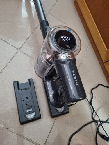Περισσότερες πληροφορίες για "Proscenic P12, cordless vacuum cleaner"