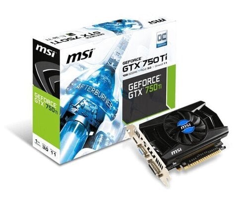 Περισσότερες πληροφορίες για "MSI GeForce GTX 750 Ti OC (2GB)"