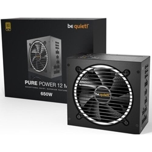 Περισσότερες πληροφορίες για "be quiet! Pure Power 12 M (650W)"