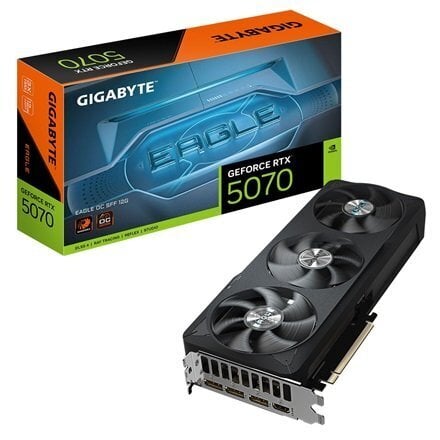 Περισσότερες πληροφορίες για "GIGABYTE GeForce RTX 5070 EAGLE OC SFF 12G"