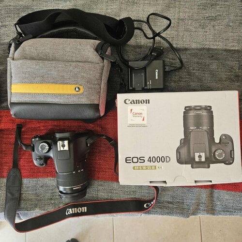 Περισσότερες πληροφορίες για "Canon EOS 4000D"