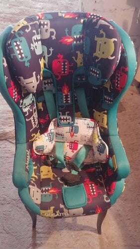 Περισσότερες πληροφορίες για "Cosatto Hubbub 5 point Plus Premium car Seat."