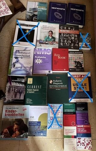 Περισσότερες πληροφορίες για "📚ΠΡΟΣΦΟΡΑ📚 Επιστημονικά βιβλία ιατρικής, νοσηλευτικής, μαθηματικών, πληροφορικής, λογοτεχνικών κλπ"