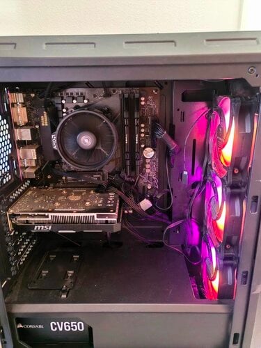 Περισσότερες πληροφορίες για "Gaming Pc (ryzen 7 5700G και Gtx 1650) + AOC  c24g1 24 + Samsung Curved 23'"