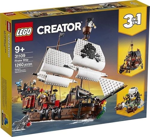 Περισσότερες πληροφορίες για "31109 LEGO Creator Pirate Ship"