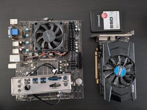Περισσότερες πληροφορίες για "AMD Phenom IIx4 955 + MSI 760GM-P23 + 2x 4gb Gskill + SSD 120 + R7 250X 1gb"