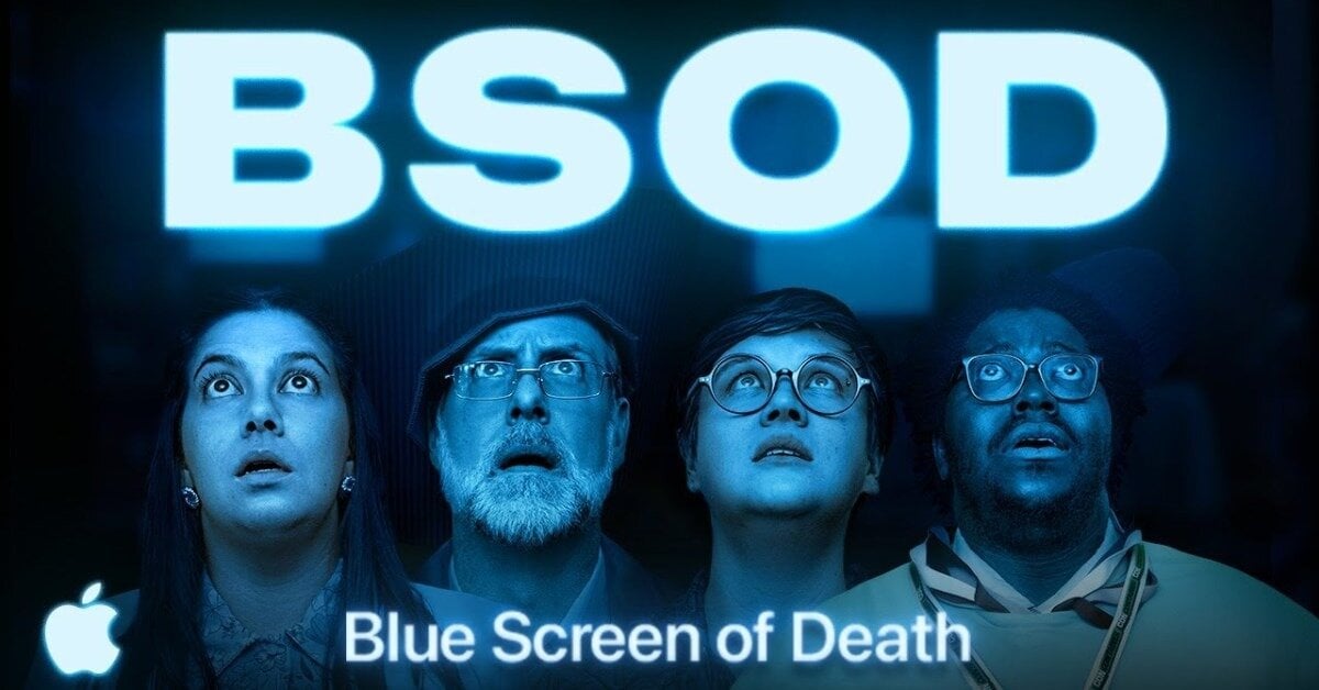 Νέα καμπάνια της Apple στοχεύει το Blue Screen of Death των Windows