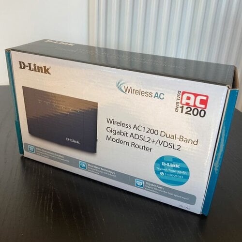 Περισσότερες πληροφορίες για "D-Link DSL-3785 Gigabit Router"
