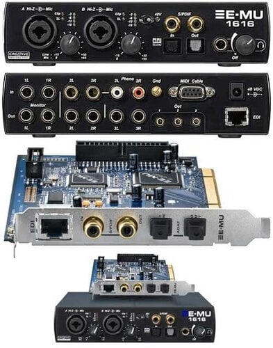 Περισσότερες πληροφορίες για "EMU 1616 PCI"