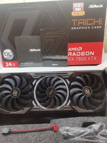 Περισσότερες πληροφορίες για "Πωλείται Rx 7900xtx 24GB Taichi OC με εγγύηση, άψογη!!"