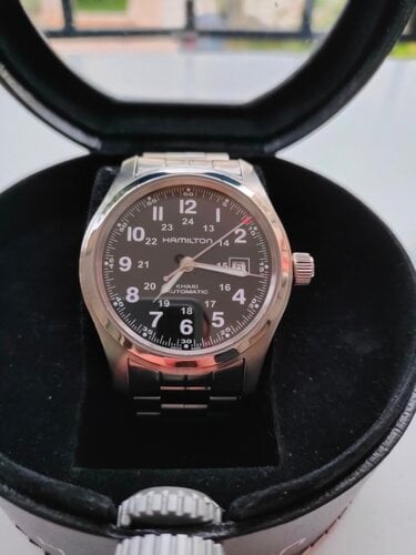 Περισσότερες πληροφορίες για "Hamilton Khaki Field Automatic 42mm"