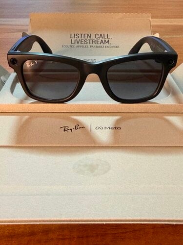 Περισσότερες πληροφορίες για "Ray-Ban Meta Wayfarer RW4006 Polarized (Μαύρο Ματ) – Smart Glasses"